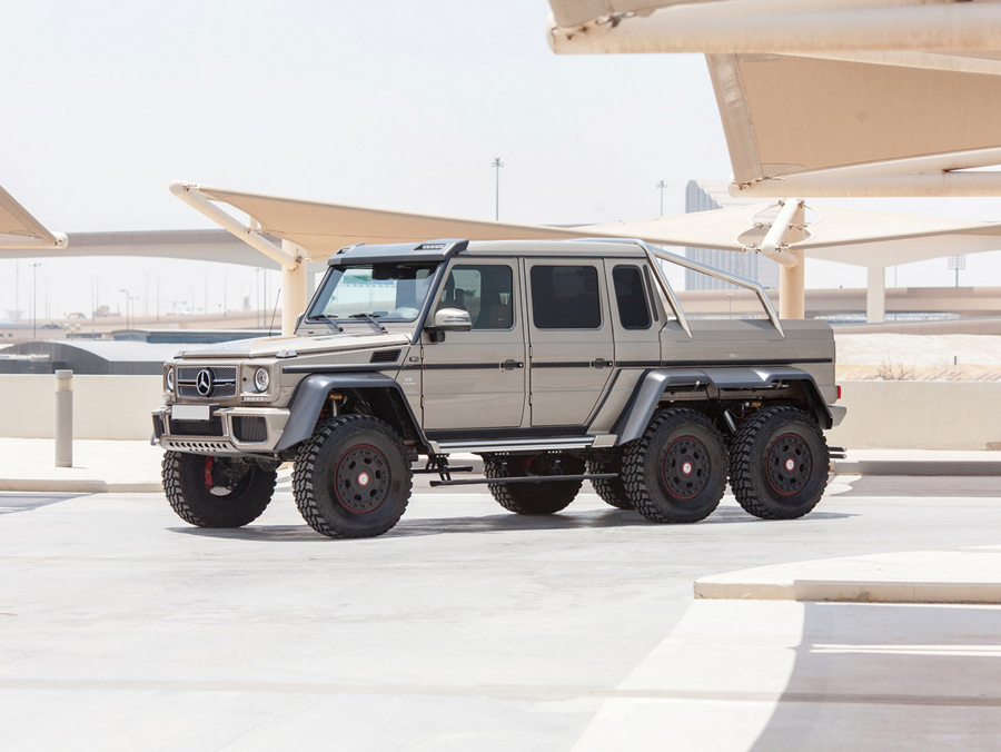 Mercedes-Benz G63 AMG 6×6 Truck is Hitting the Auction