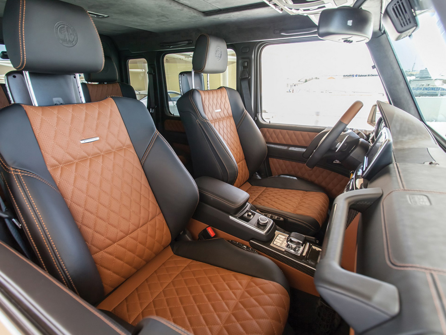 mercedes benz 6x6 interior design