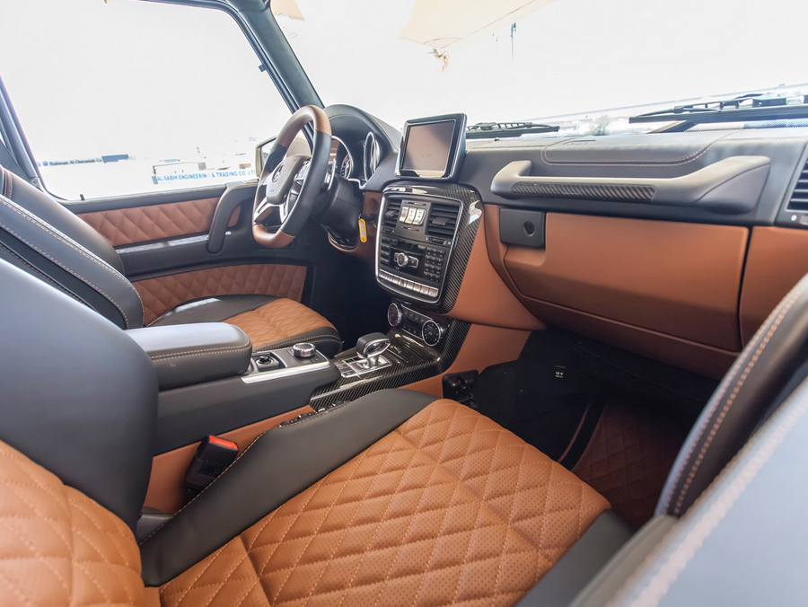 mercedes benz g63 amg 6x6 interior design