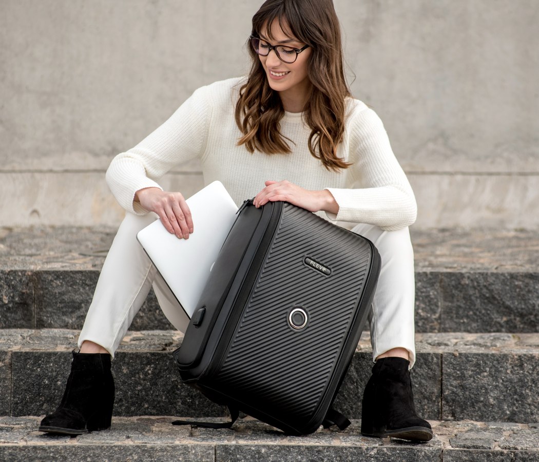 Smart Backpack and Duffle Bag with Face ID for Complete Security