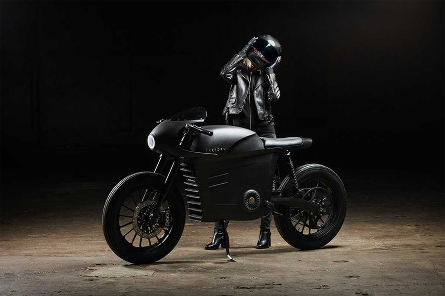 electric cafe racer motorcycle