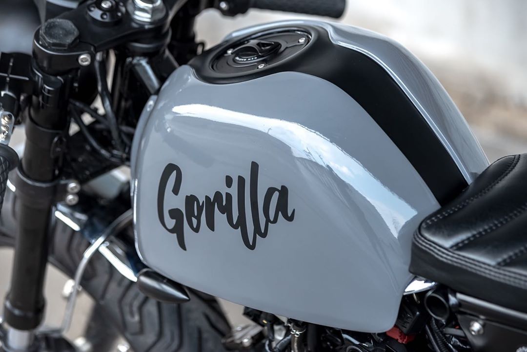 gorilla cafe racer custom
