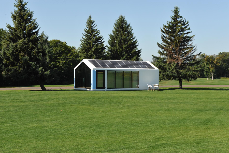 prefab houses green