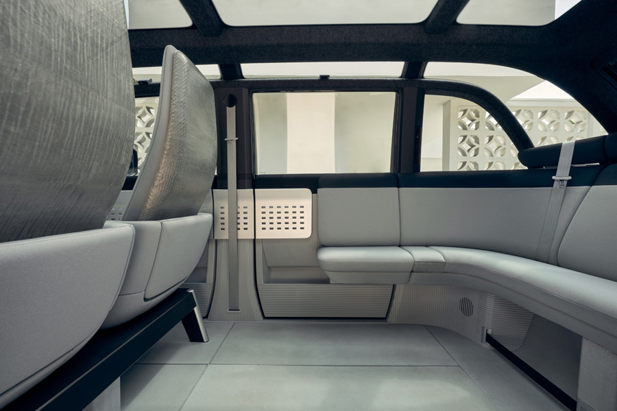electric car interior design