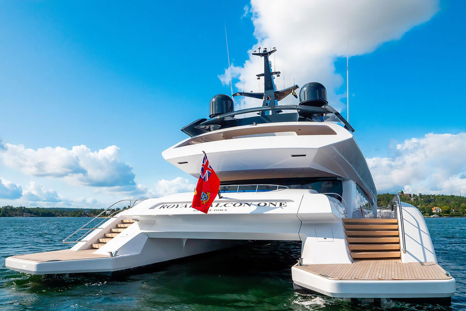 modern catamaran