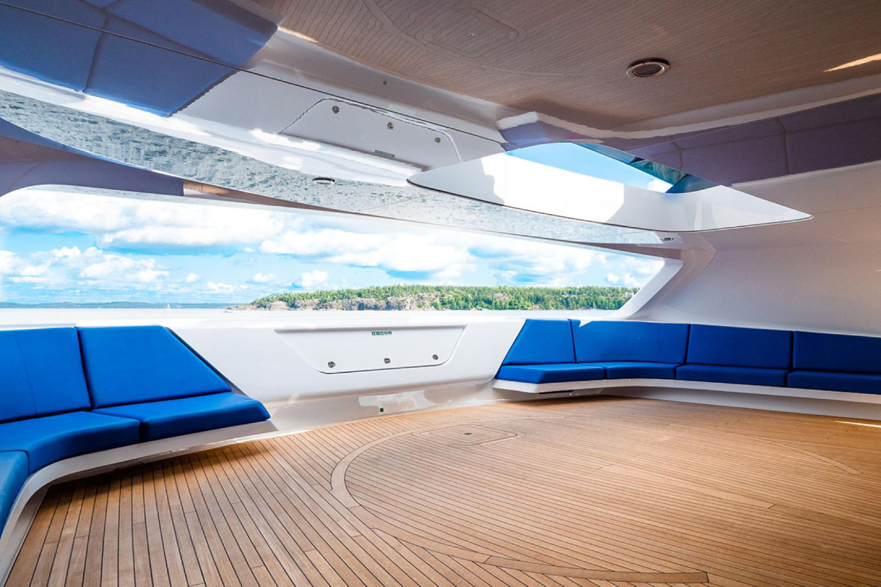 modern catamaran concept