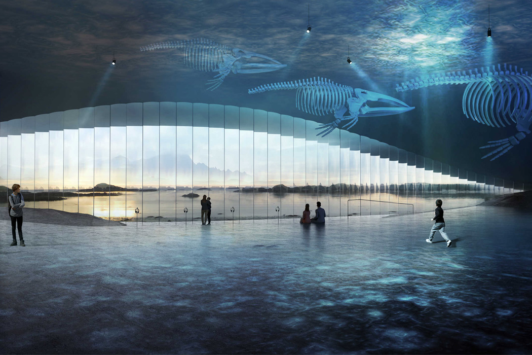 Whale-Shaped Building in Norway Designed to Watch the Whales