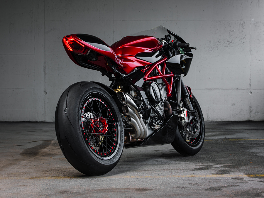 MV Agusta 'La Rouge' by Tricana Motorcycles