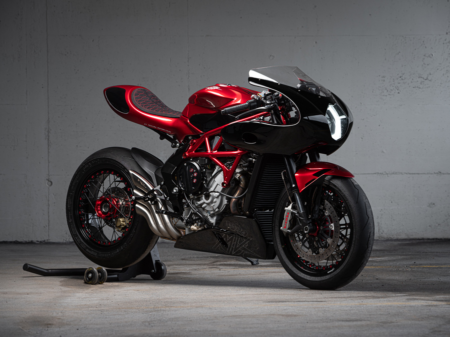 mv agusta custom bike