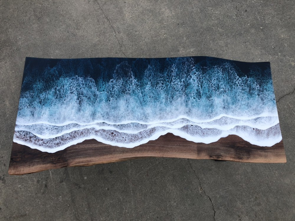 walnut coffee table