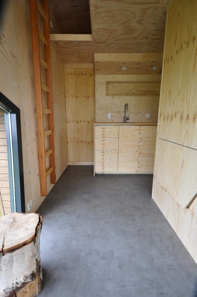 kitchen tiny house on wheels