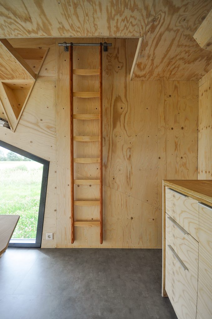 mobile home wooden