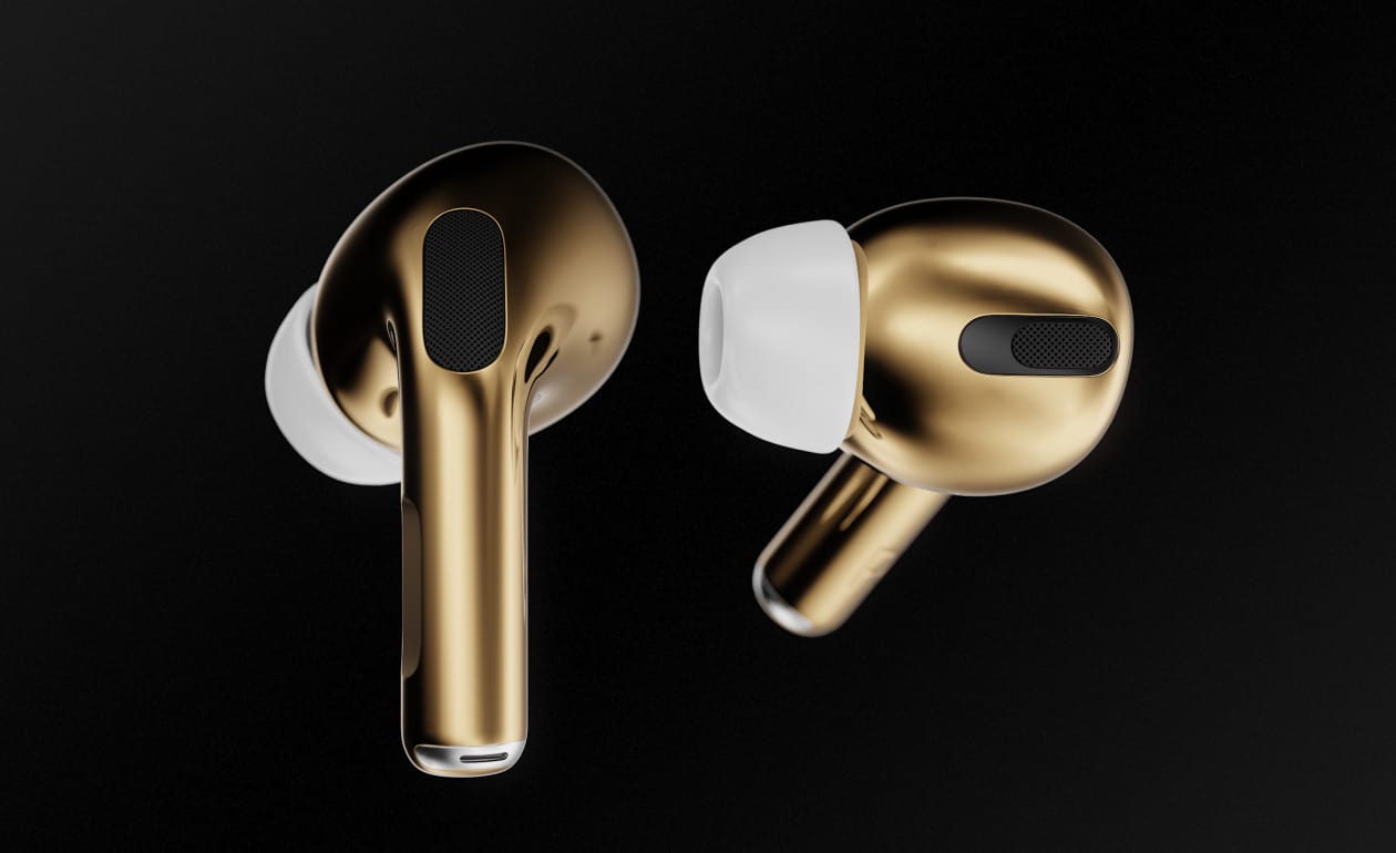 apple airpods gold
