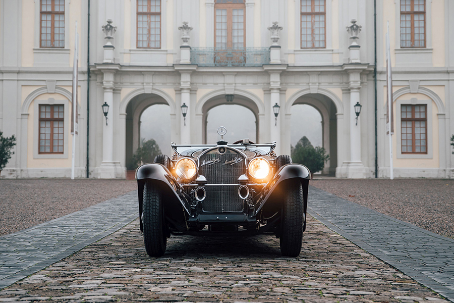 vintage mercedes benz convertible