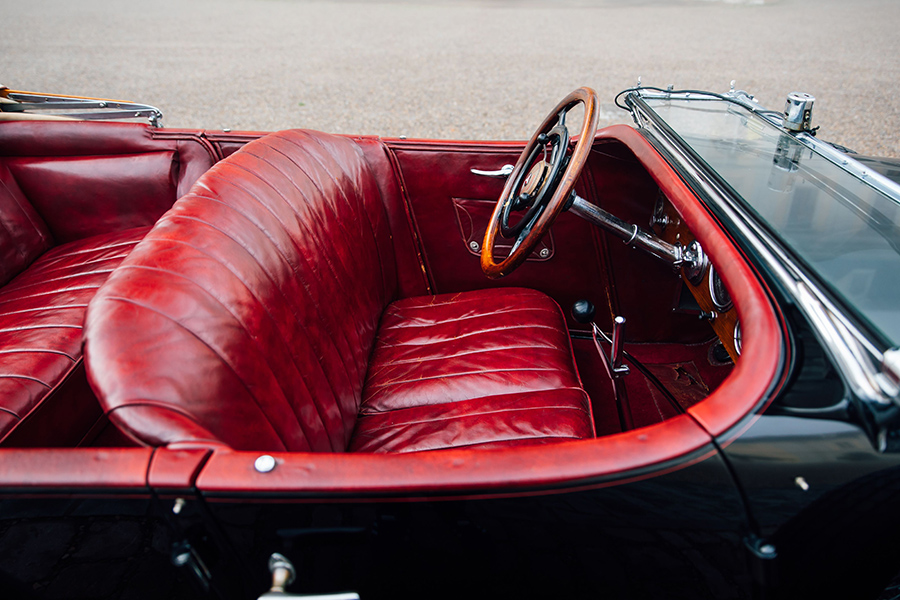 vintage mercedes benz interior design