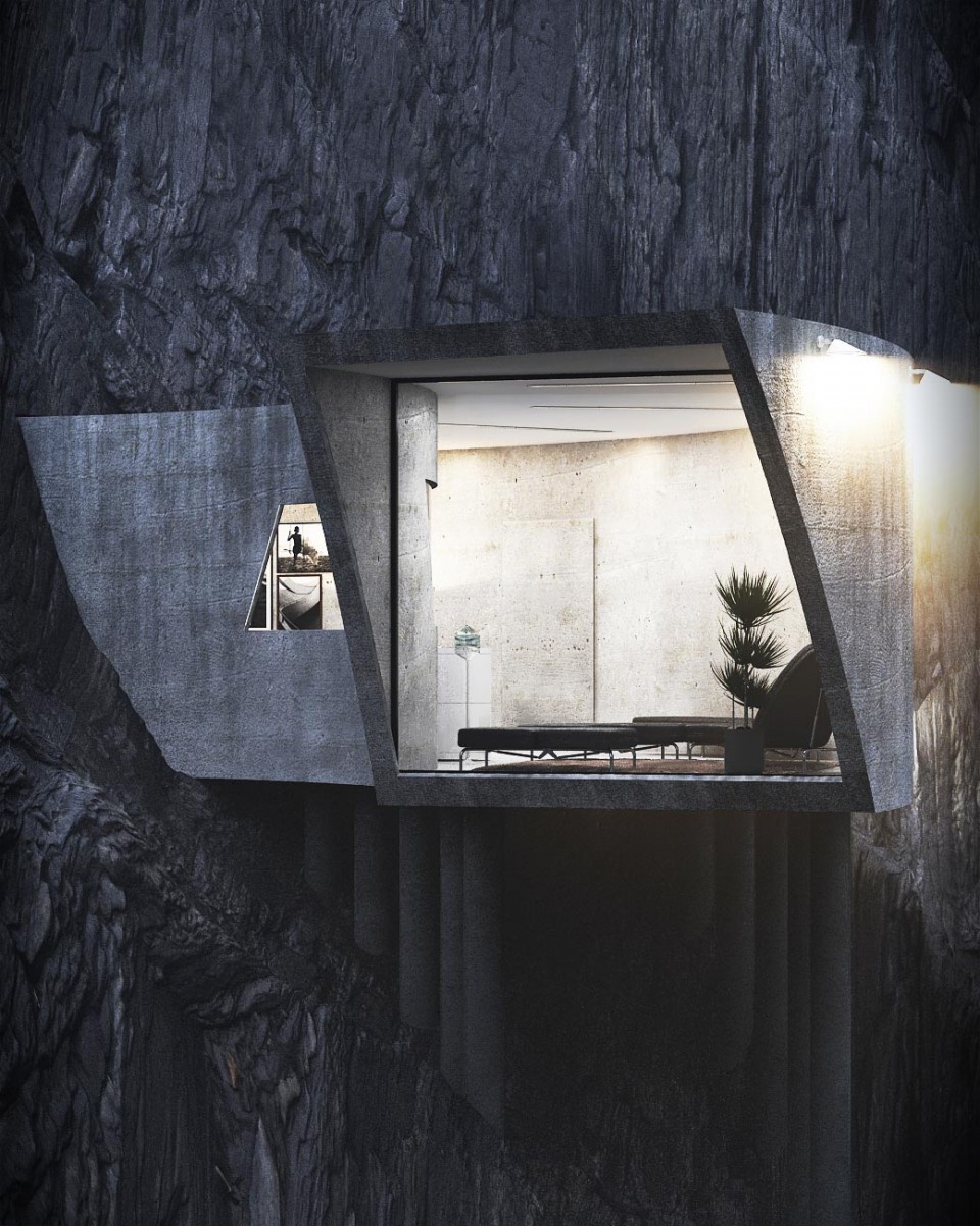 futuristic house