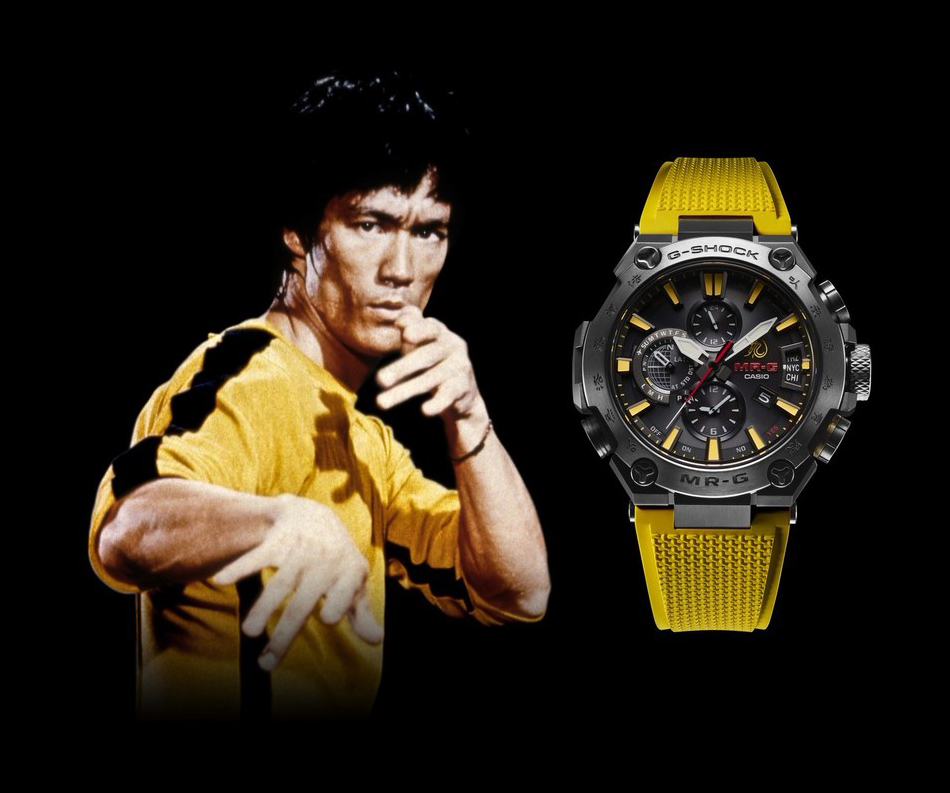 Only 300 Watches to Honor Bruce Lee - New Casio G-SHOCK MR-G