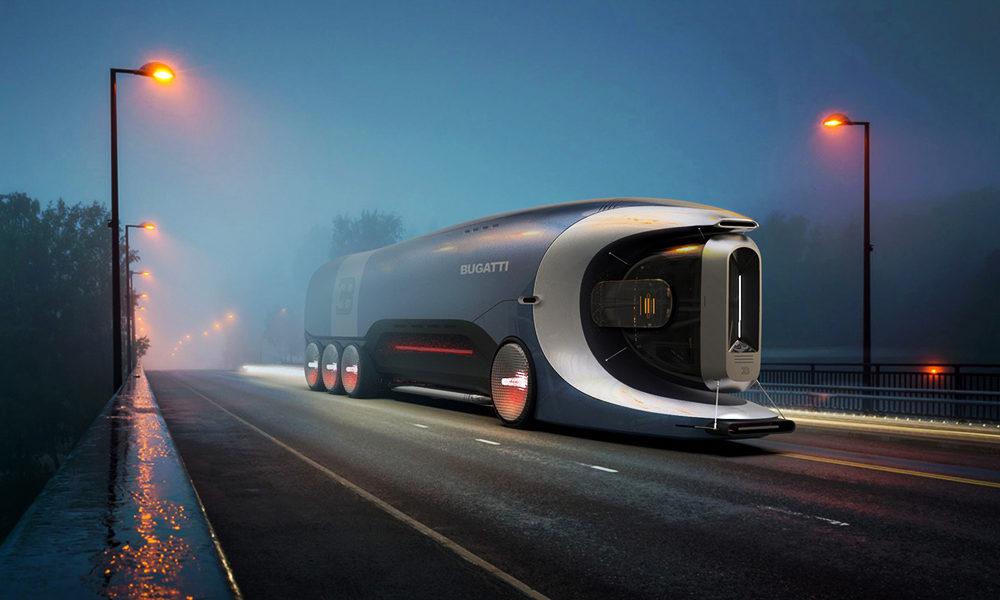 futuristic truck
