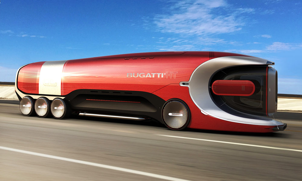The Future of Trucks - Bugatti Hyper Truck Concept  by Prathyush Devadas