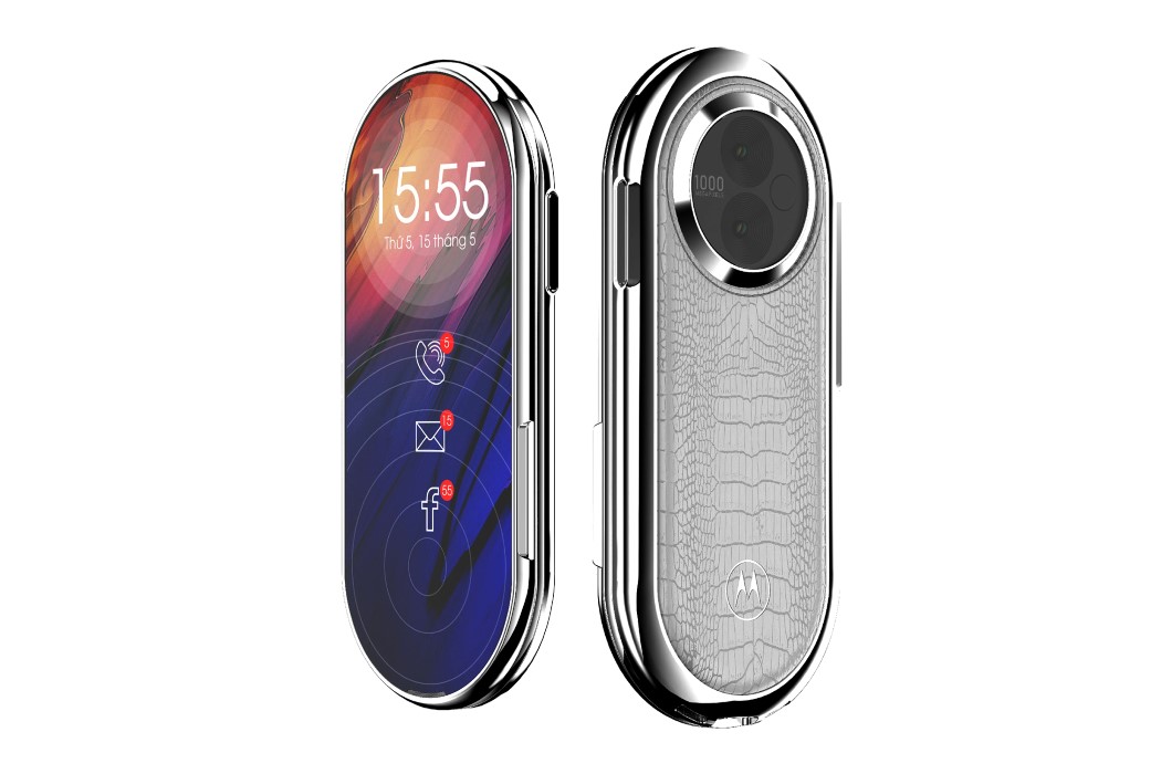 capsule-shaped smartphone