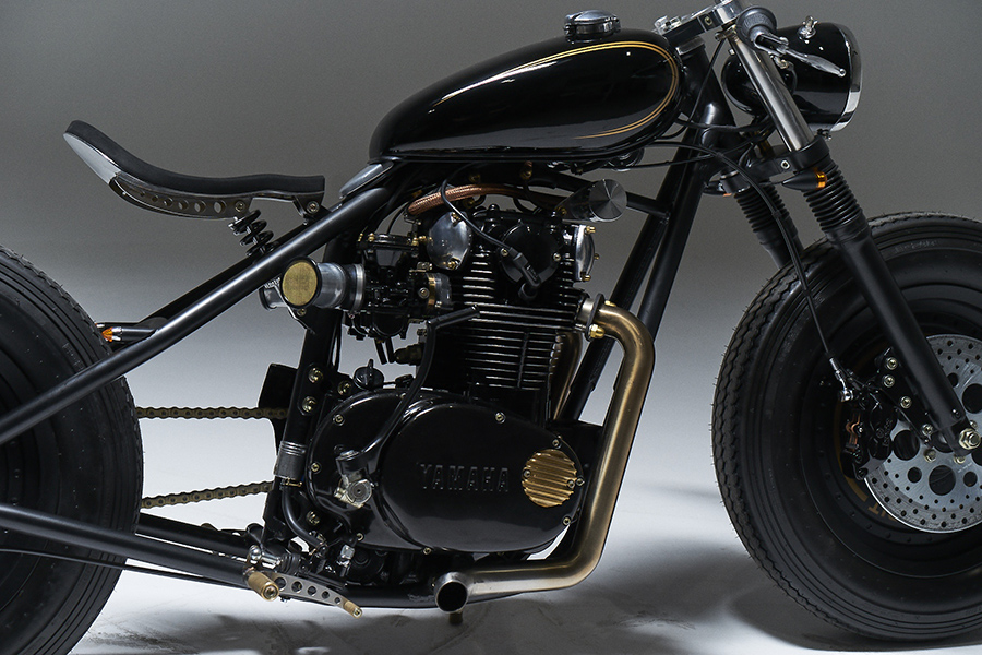 custom bobber motorcycle