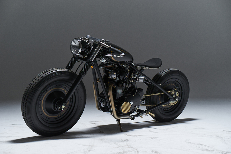 custom built bobber motorcycles