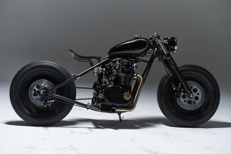 custom yamaha bobber