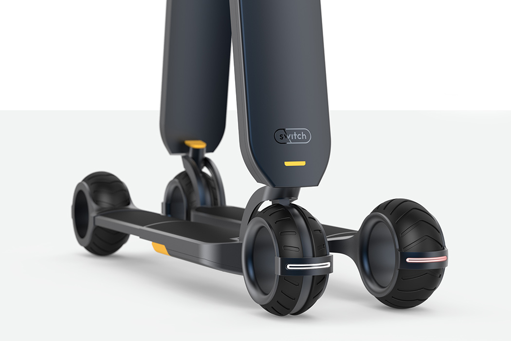 lightweight folding electric scooter
