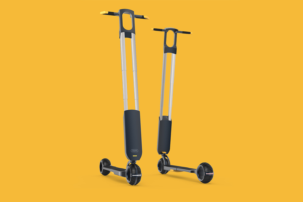 smallest folding electric scooter