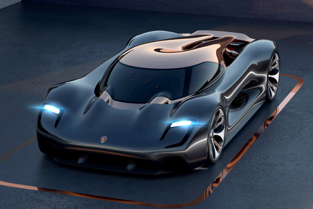 Fastest Koenigsegg 'Königsei' Conceptual Hypercar with Hydrogen-Powered 6.4-Liter V8 Engine