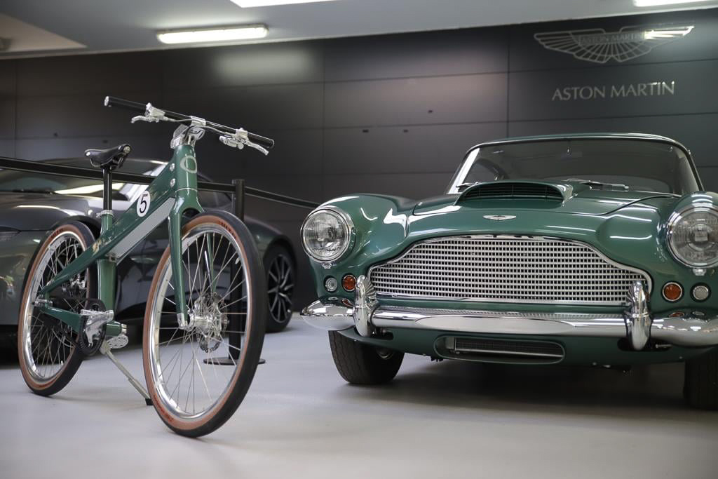 Aston Martin Superb DB4 Inspired E-Bike for $6,500