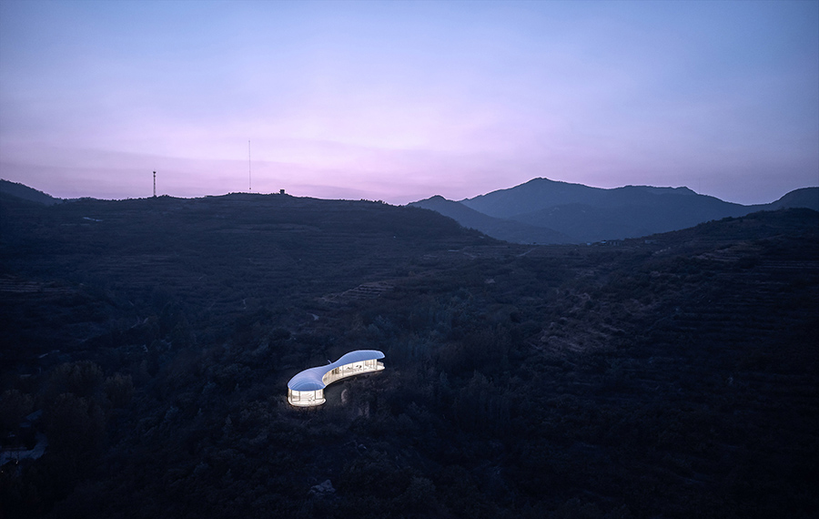 cloud-like house