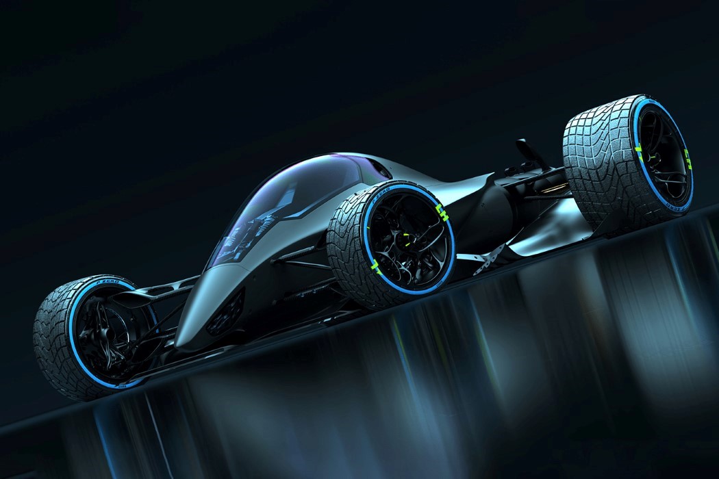 New Formula 1 Future Concept by Andries van Overbeeke