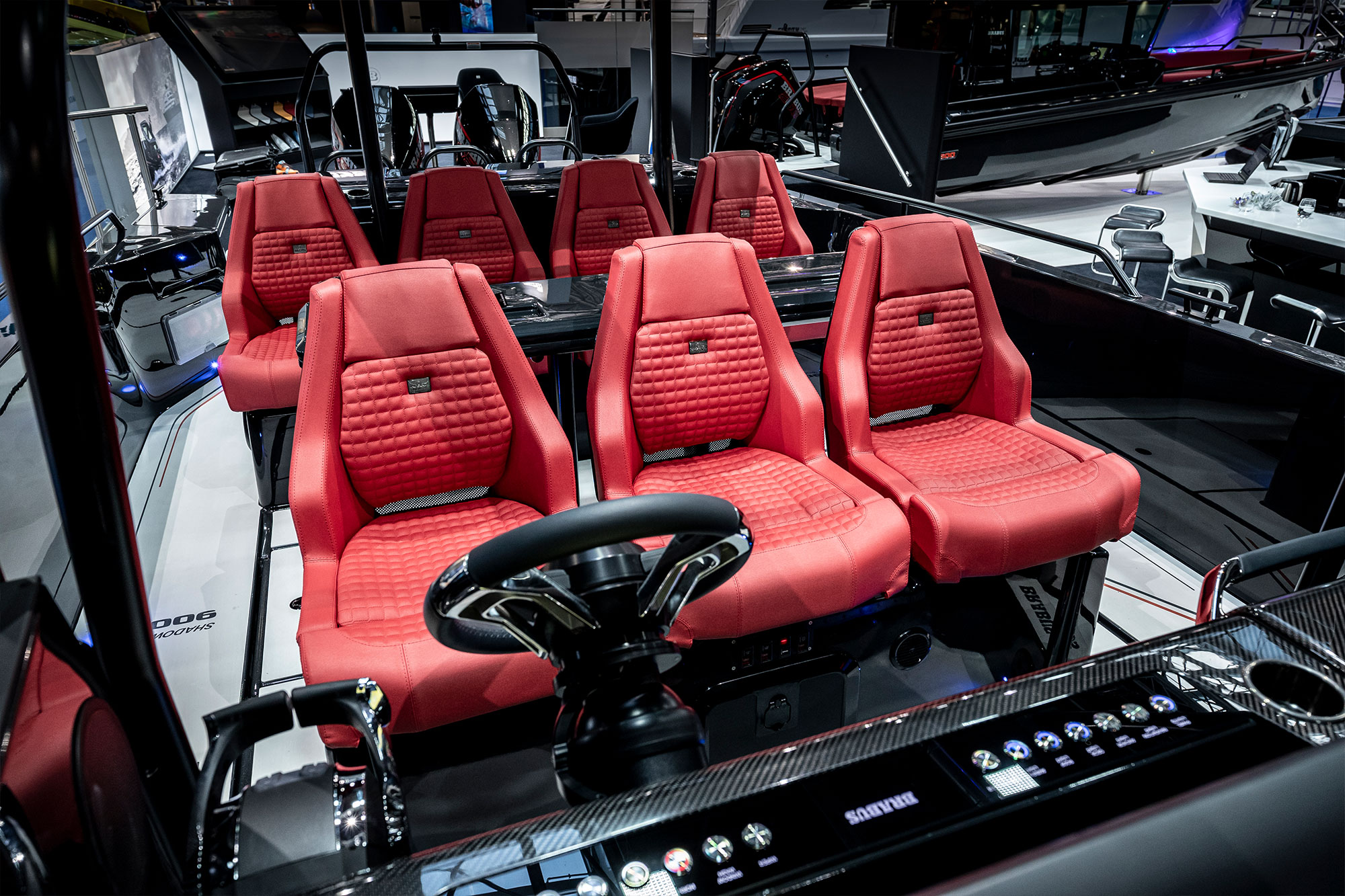 Impressive Brabus Shadow 900 Black Ops Luxury Boat