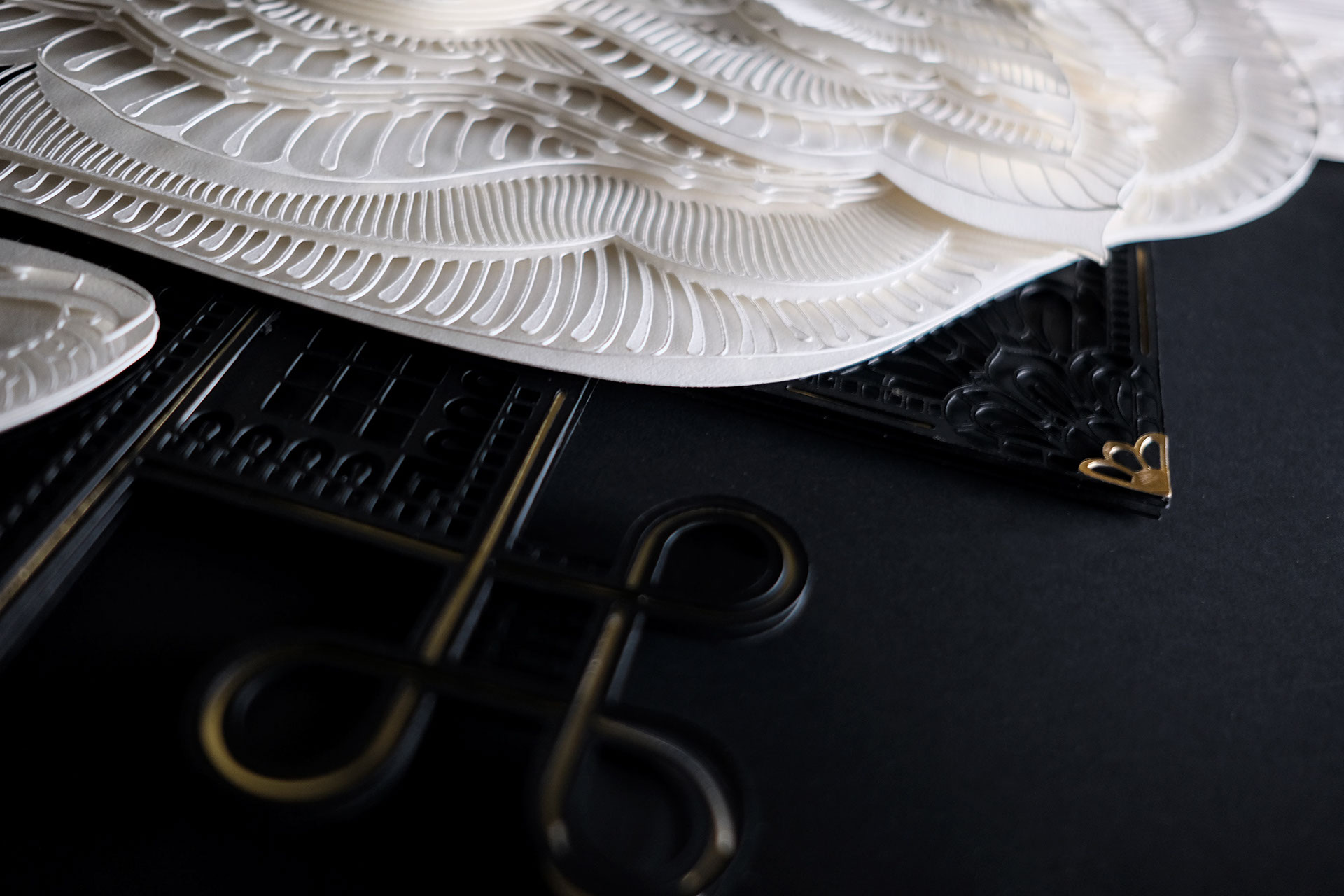 paper relief sculptures