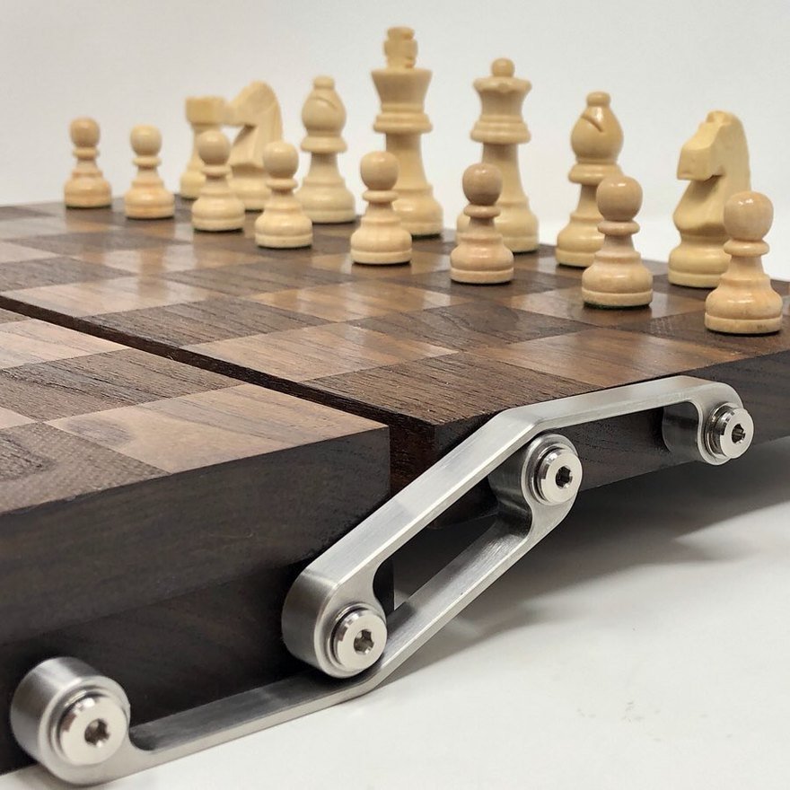 folding chess board box
