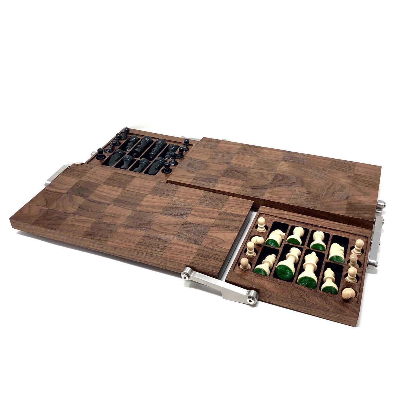 unusual folding chess board