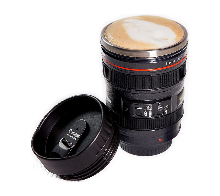 If He Likes Photography - Camera Zoom Lens Mug