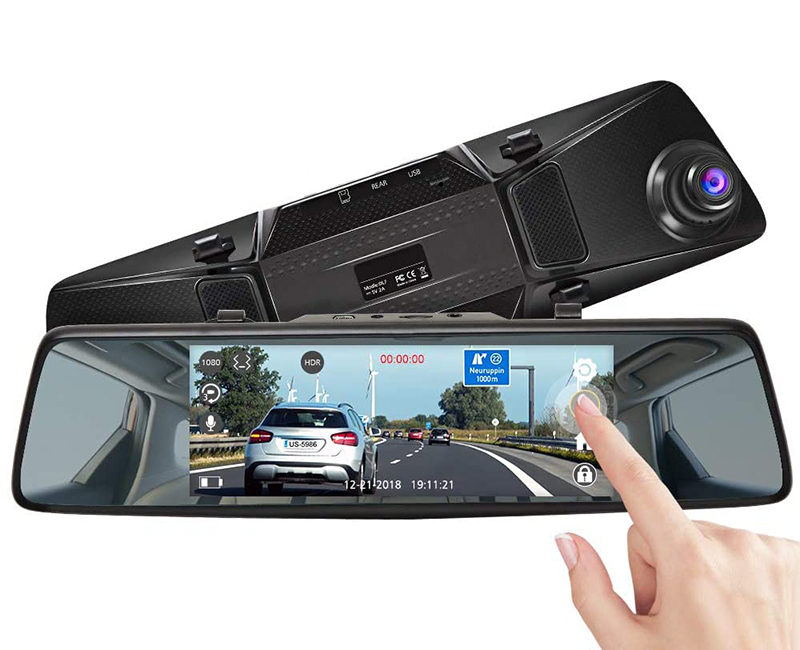 If he drives a lot - Mirror Dash Touchscreen Camera