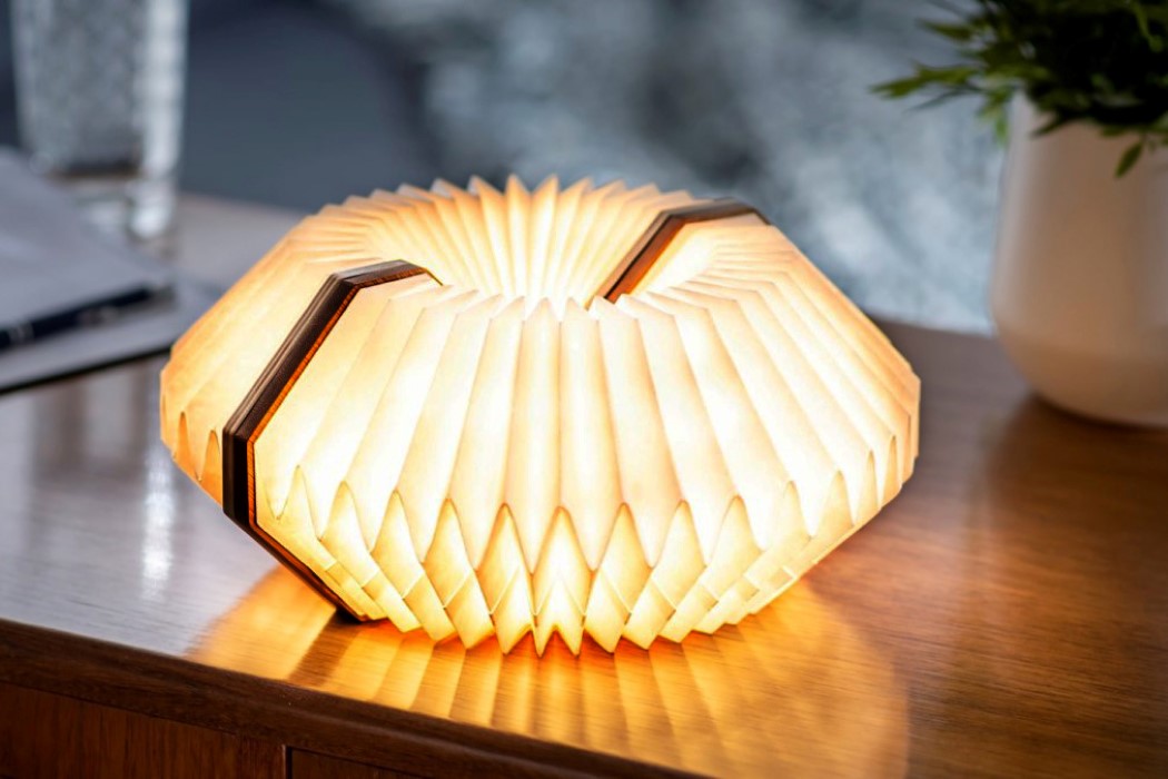 wooden table light