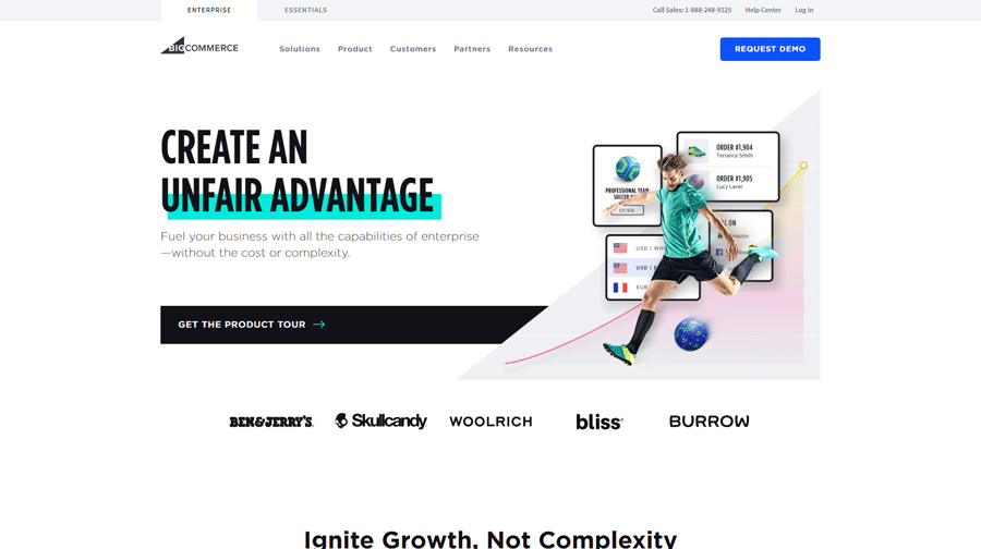 BigCommerce eCommerce website builder