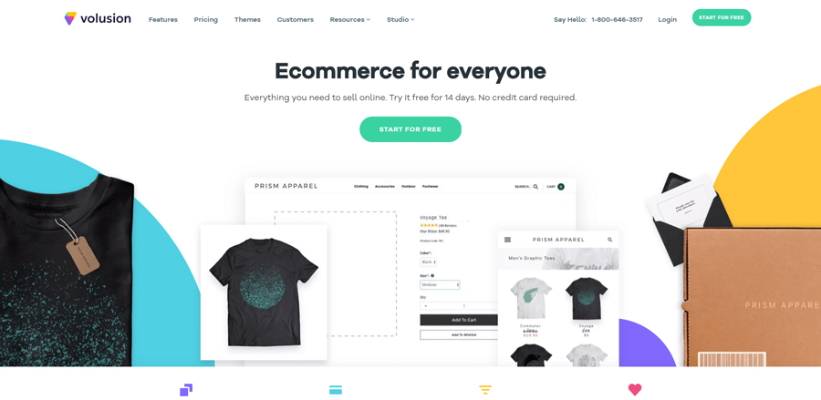 Volusion eCommerce website builder