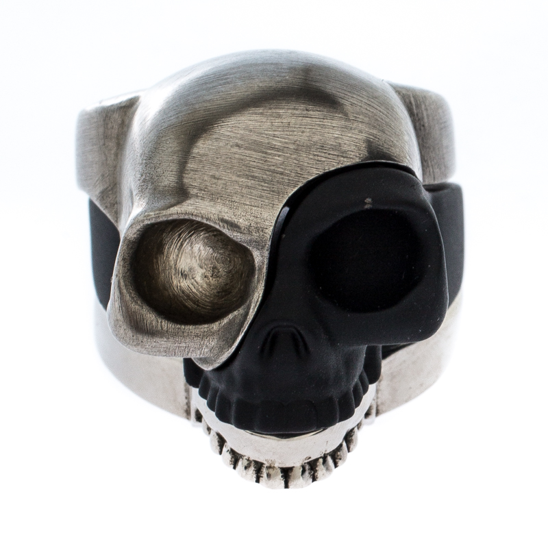 mens skull rings