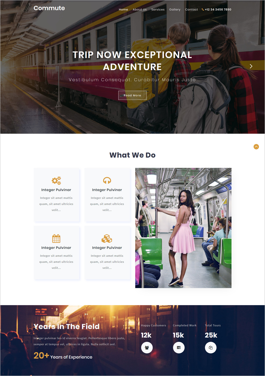 20 Best Free Travel Website Templates and WP Themes
