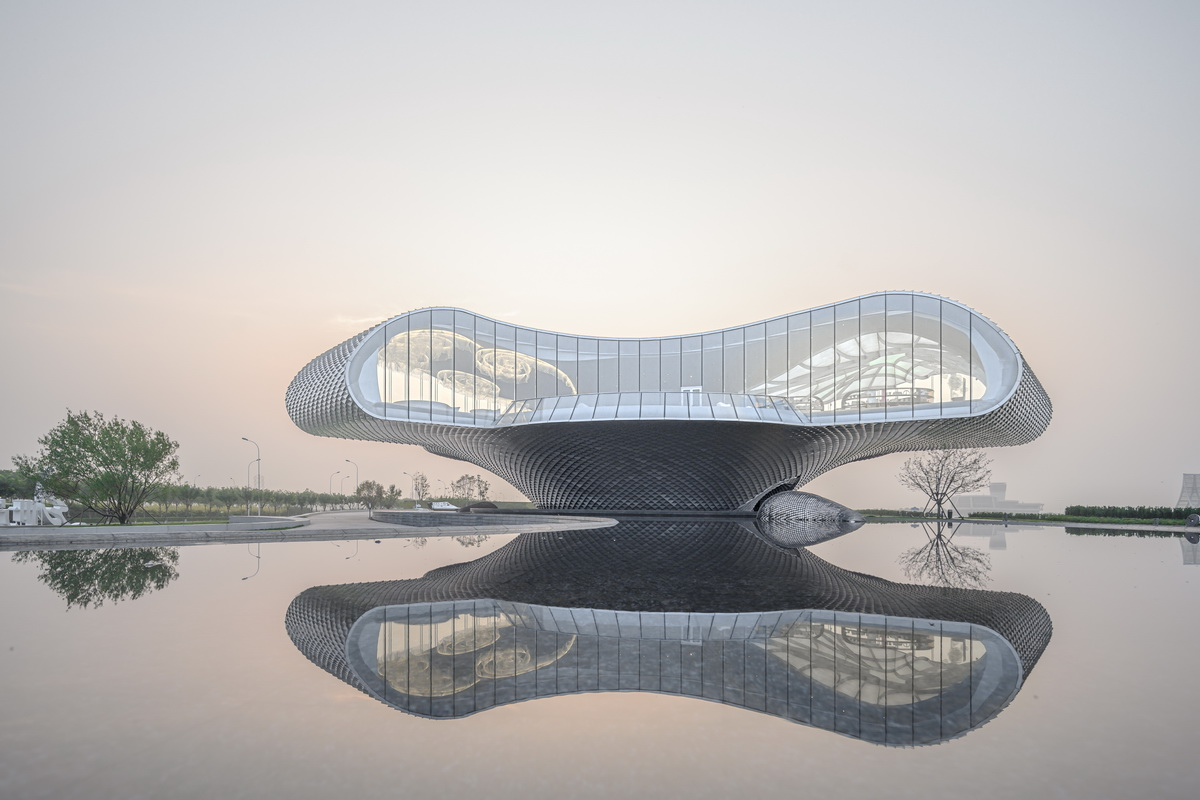 ‘The Wave’ Art Museum in China by Lacime Architects