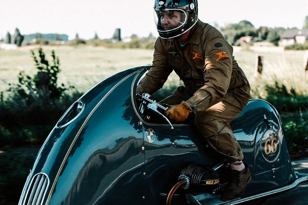 vintage bmw motorcycle steampunk