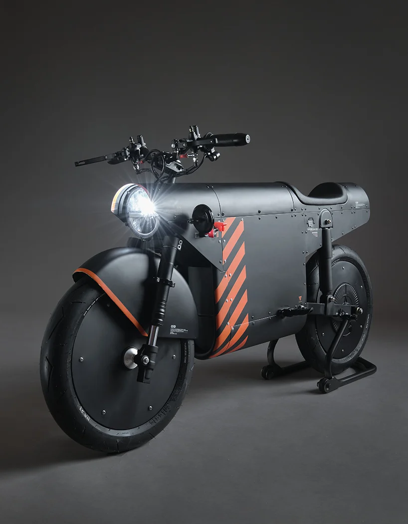 wwii style vintage motorcycle