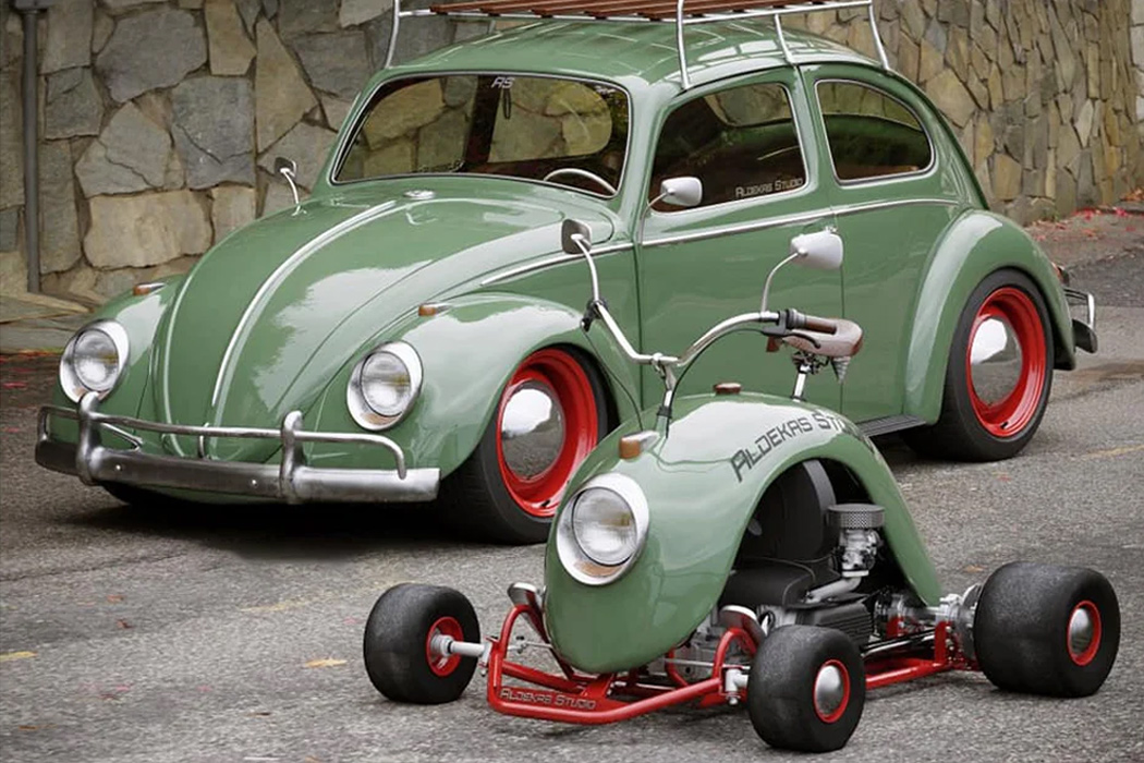 Quirky Vehicle ‘Bugkart Wasowski’ Inspired by VW Beetle