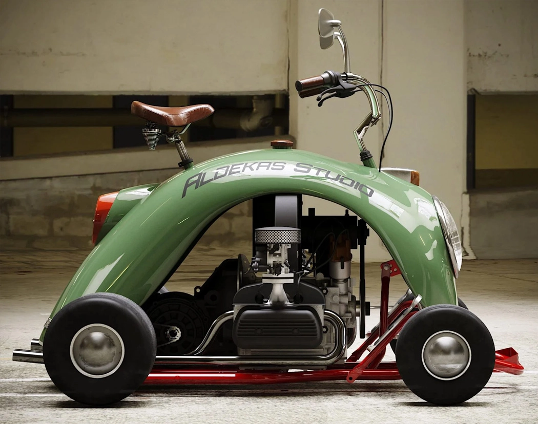 mini kart vw beetle