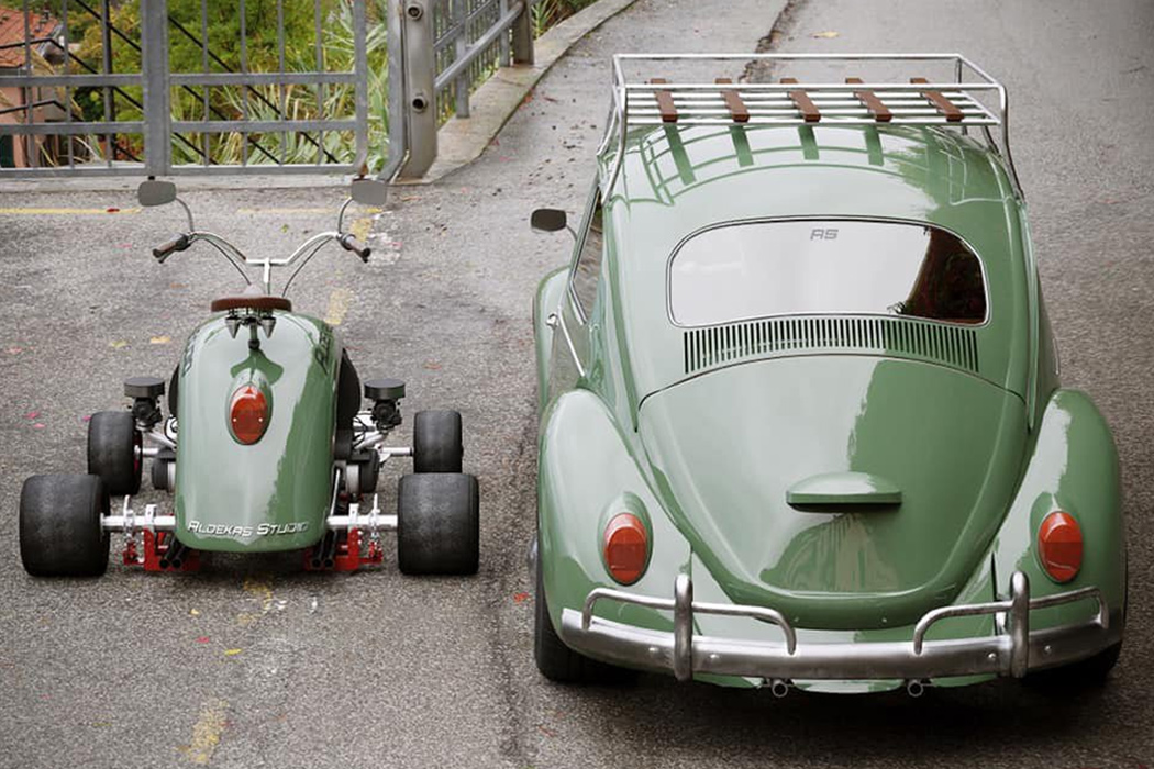 vw beetle mini kart